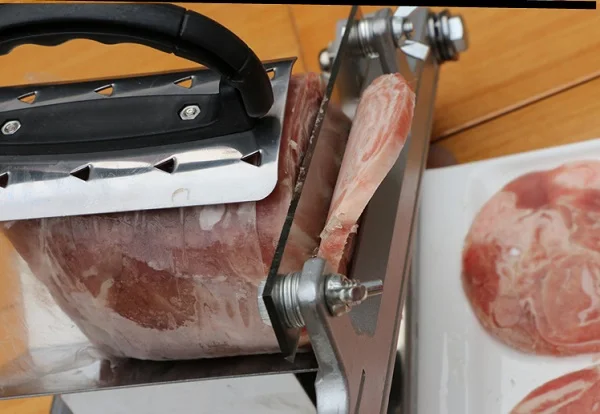 Быстрая доставка новейший высококачественный ручной резак для мяса баранины
