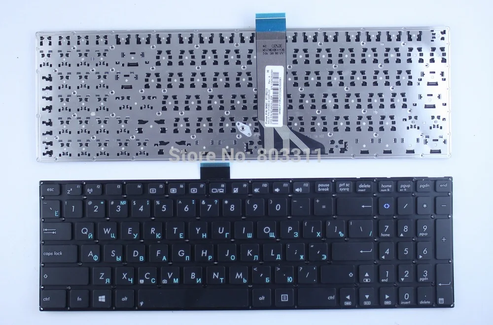 Новая Оригинальная Русская клавиатура для ноутбука asus X502 без рамы 9Z.N9DSU.20R|keyboard