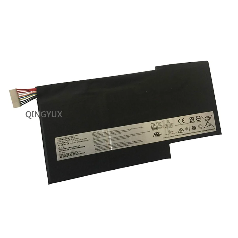 QINGYUX 11 4 V 64.98Wh BTY M6J батарея для MSI Stealth GS63VR GS73VR 6RF016CN U6J серия|Аккумуляторы ноутбуков| |