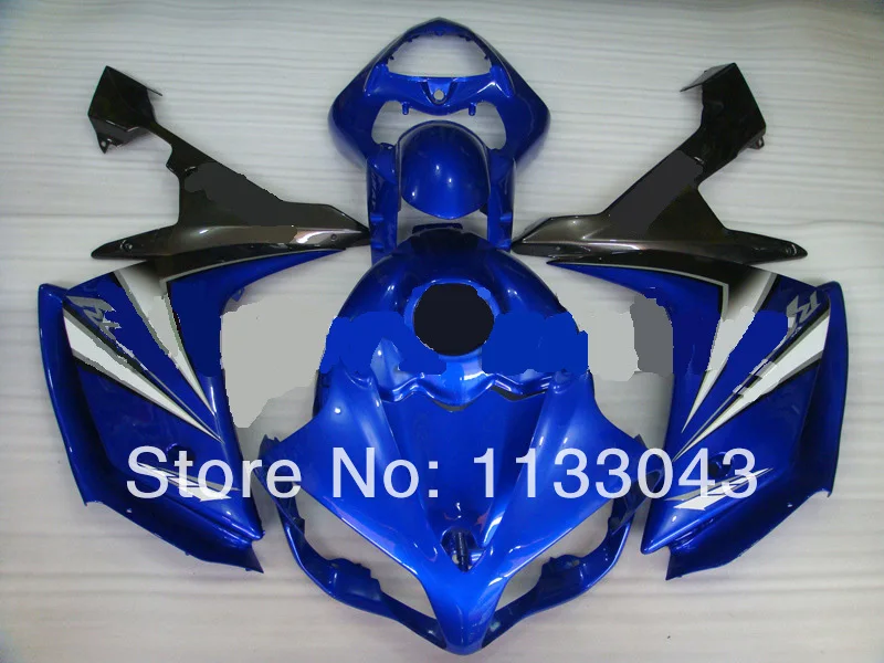 

Injection mold Blue black fairing kit for 07 08 YZFR1 YZF-R1 YZF1000 R1 07 08 YZFR1 2007 2008 fairings #S