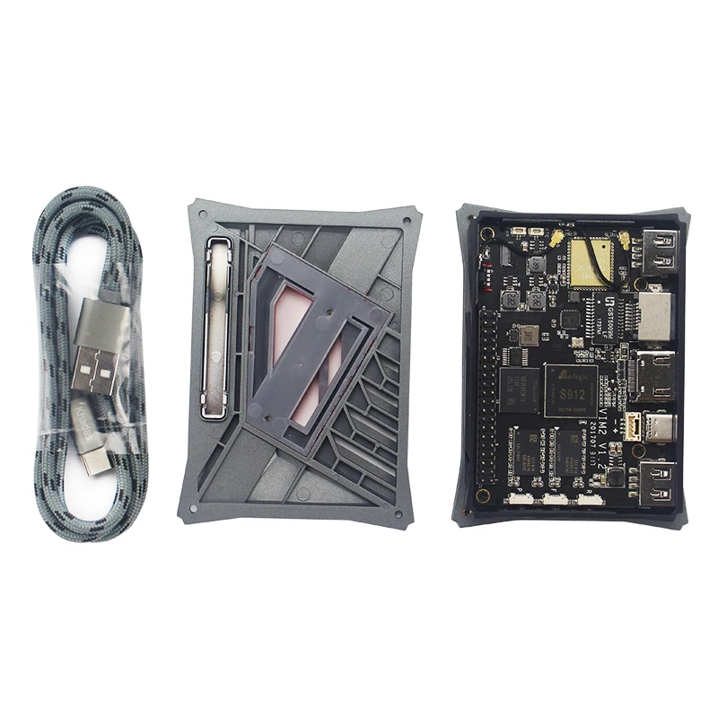 Khadas VIM2 Max Mini PC с поддержкой Linux Ubuntu mate 16 04 Восьмиядерный макетная плата ARM DDR4 3 ГБ eMMC