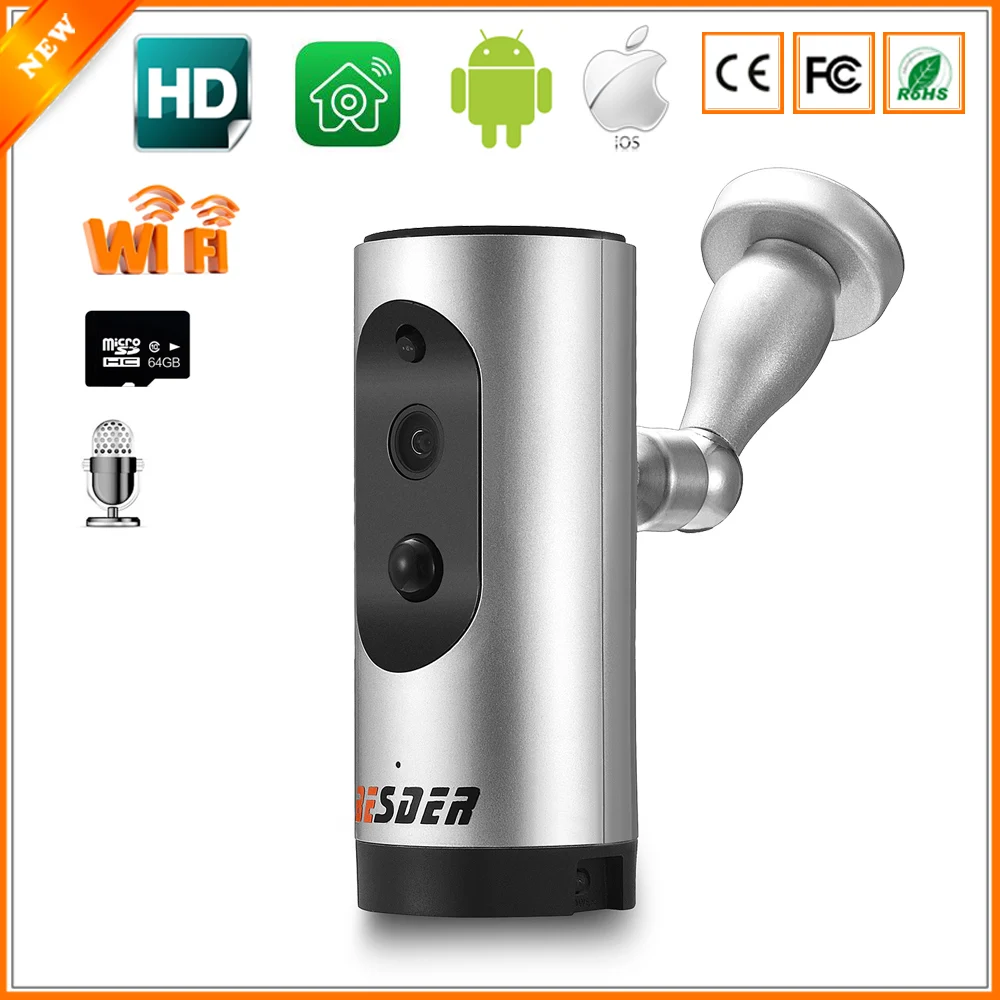 BESDER HD 960P WIFI IP камера Встроенная батарея двухстороннее аудио Обнаружение движения