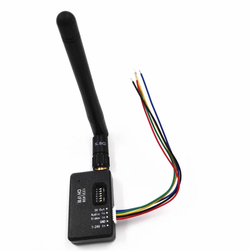 5 8G 600mw 32CH FPV беспроводной излучатель TS586 передатчик Мини AV с металлическим