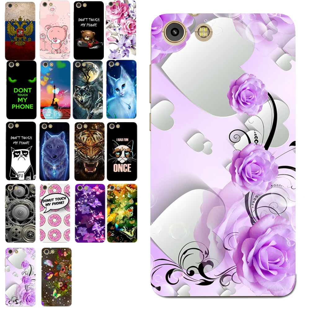 Красивый чехол из ТПУ с цветочным принтом для Prestigio Grace S7 LTE PSP7551DUO|print case|case covertpu case |