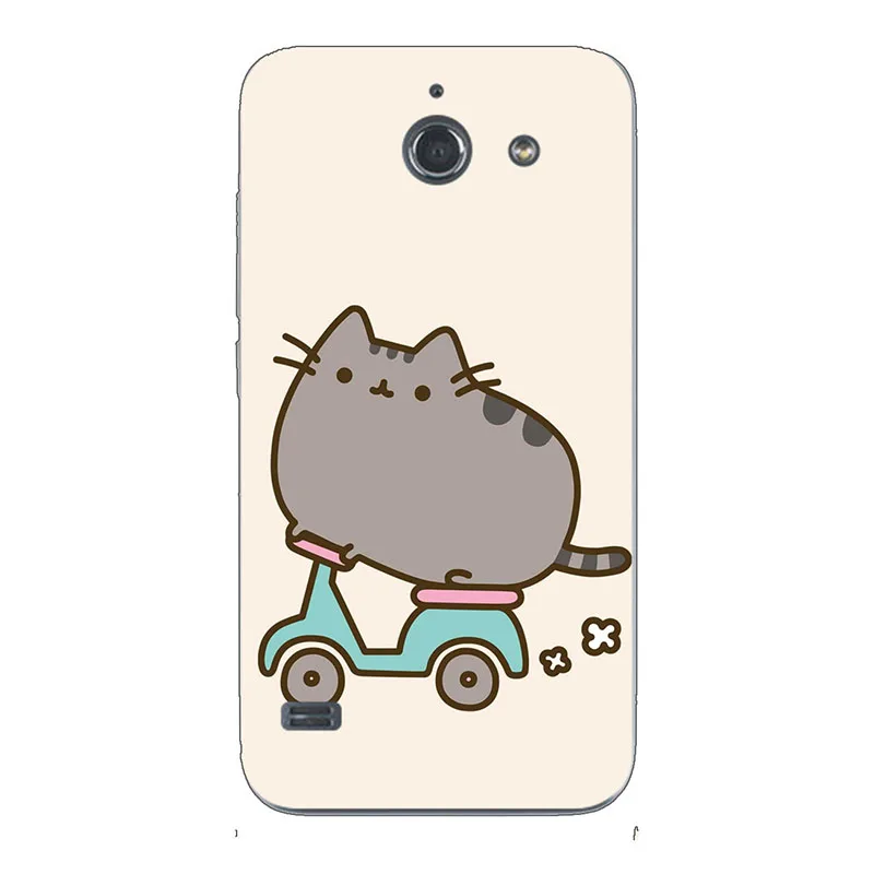 ZX57 Чехол для телефона, чехол для huawei Ascend Y550 Y 550 L01, Y550-L01 корпус телефона с рисунком, окрашенный Мягкий ТПУ силиконовый чехол в виде цветка - Цвет: ZX57
