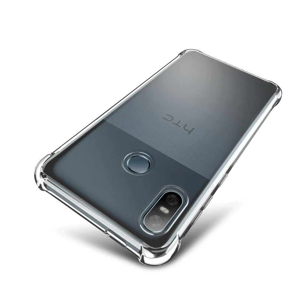 SLEO Transparent Clear Case for HTC U12 Life Silicone Soft Back Cover Coque Funda 6.0&quot |