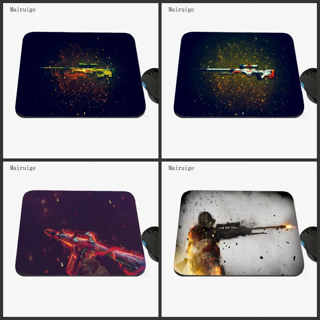 

Mairuige mousepads CSGO size 22x18 Rubber Antislip Support customization World of tank DIY mouse pad For laptops PC games office