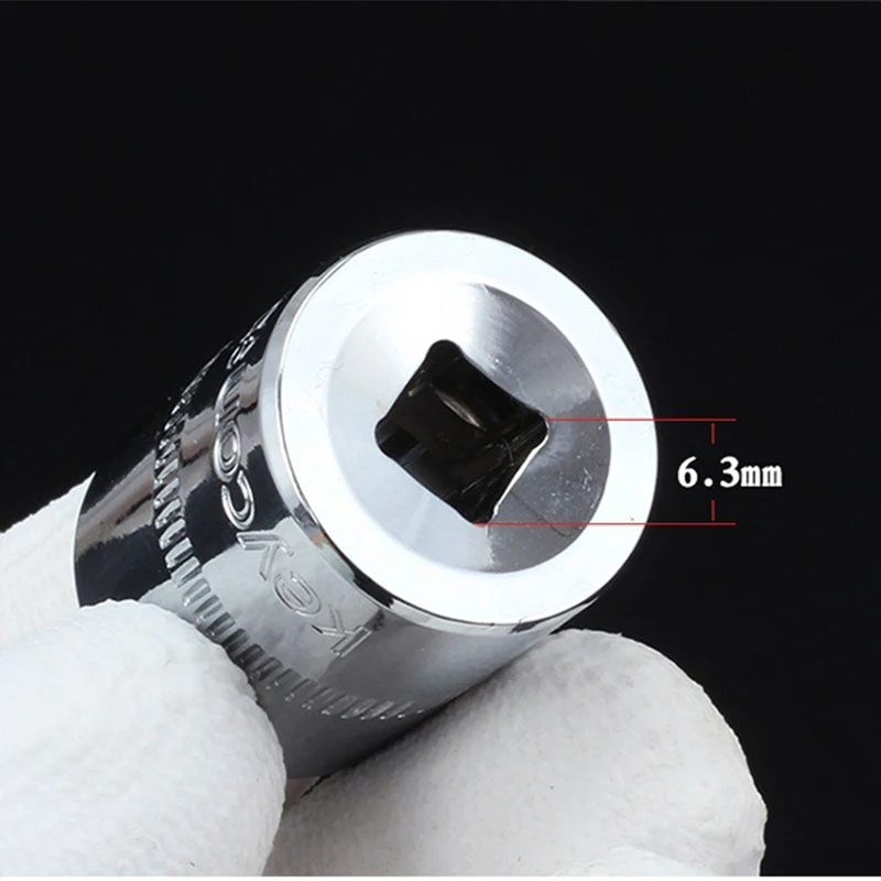 Mainpoint 13 шт. 12 й точка гаечный ключ Наборы торцевых головок 1/4 &quot(6 3 мм) Комбинации