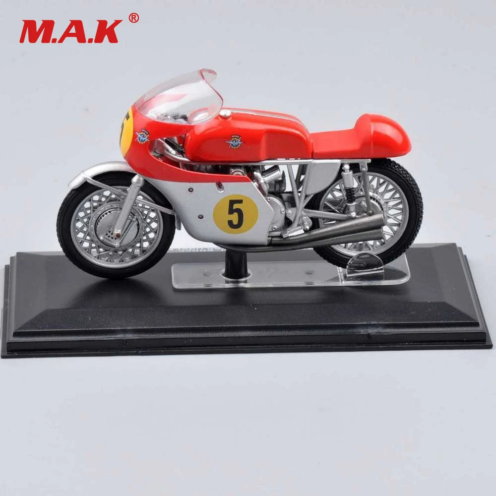 Дешевые игрушки 1/22 масштаб MV AGUSTA.4cil. 500cc чемпион мира 1963/64/65 Rider M. hailwood мотоцикла литые игрушечные модели
