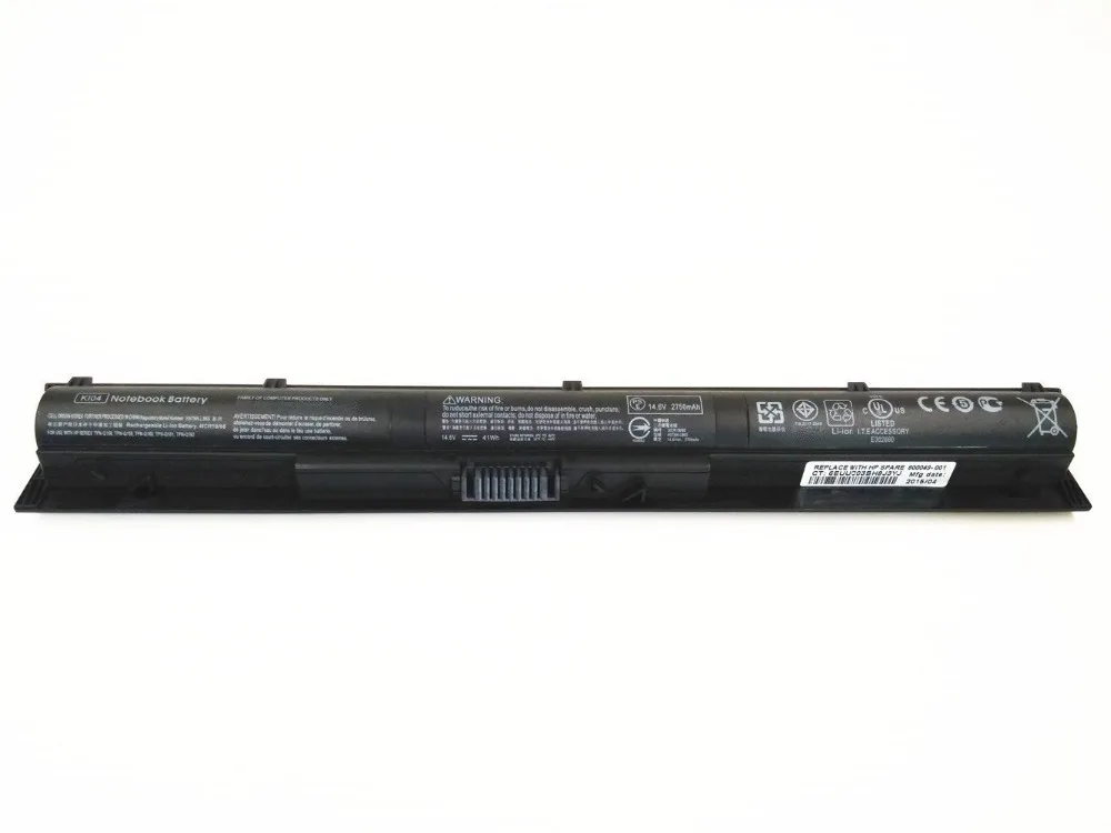 41Wh 14 6 V KI04 Genuin Батарея для струйного принтера HP Pavilion ab000 15 17 g000 HSTNN LB6S/DB6T 800049 001