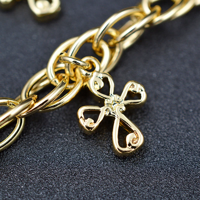 Sunny Jewelry Винтажные Ювелирные изделия очаровательные браслеты для женщин звенья