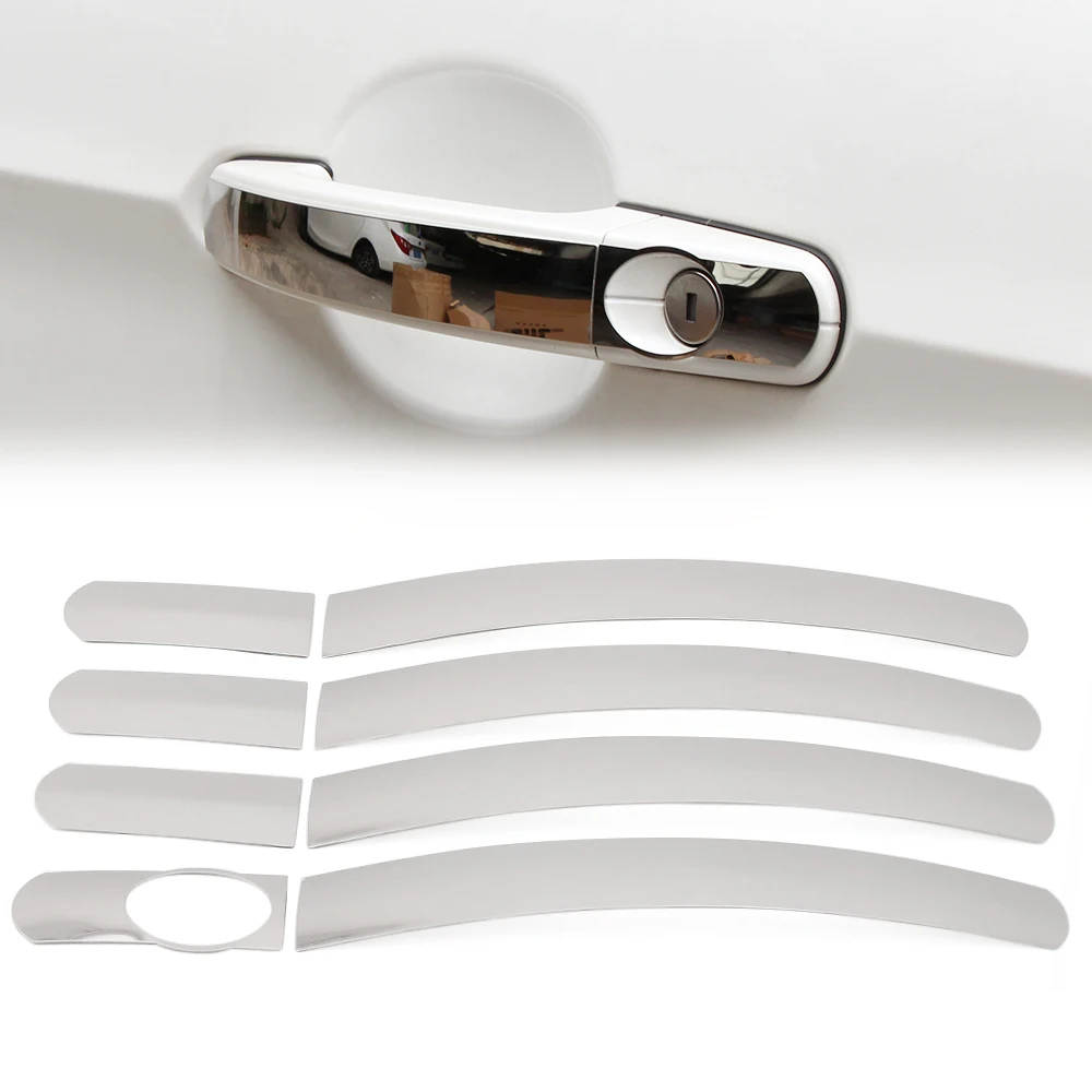 Хромированная накладка на дверную ручку из нержавеющей стали подходит для FORD FOCUS