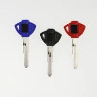 for suzuki motorcycle key embryo key chain key ring accessoriessoft rubber key blanks motorbike auto replacement parts