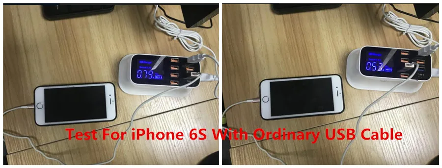 Быстрая зарядка 3,0 usb type C зарядное устройство со светодиодным дисплеем Быстрая зарядная станция телефон планшет USB зарядное устройство для iPhone samsung адаптер