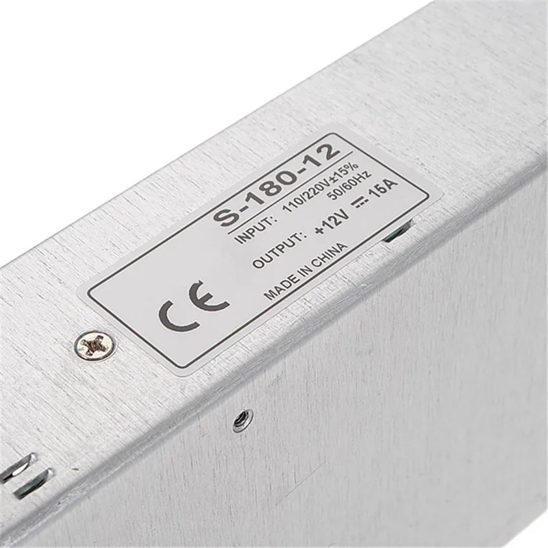 DC12V 15A 180 W Питание драйвера адаптера трансформатора переключения переключатель