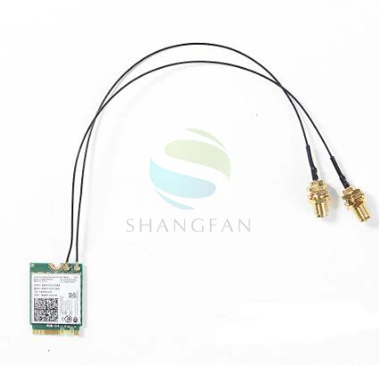 Двухдиапазонный 5dbi Беспроводной WI-FI антенна RP-SMA + MHF4/IPX Соединительный кабель для