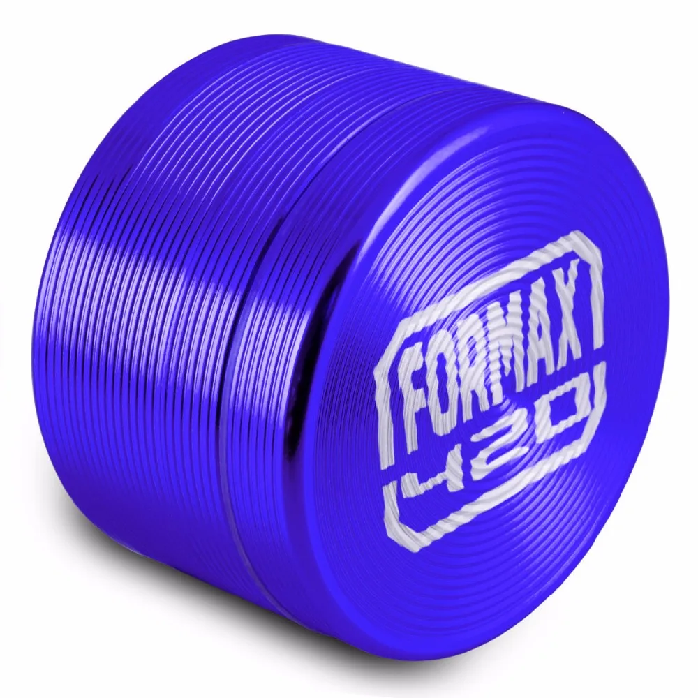 Formax420 2 5 дюйма/62 мм 4 шт. CNC синяя пульсация табака измельчитель с пыльцеуловителем