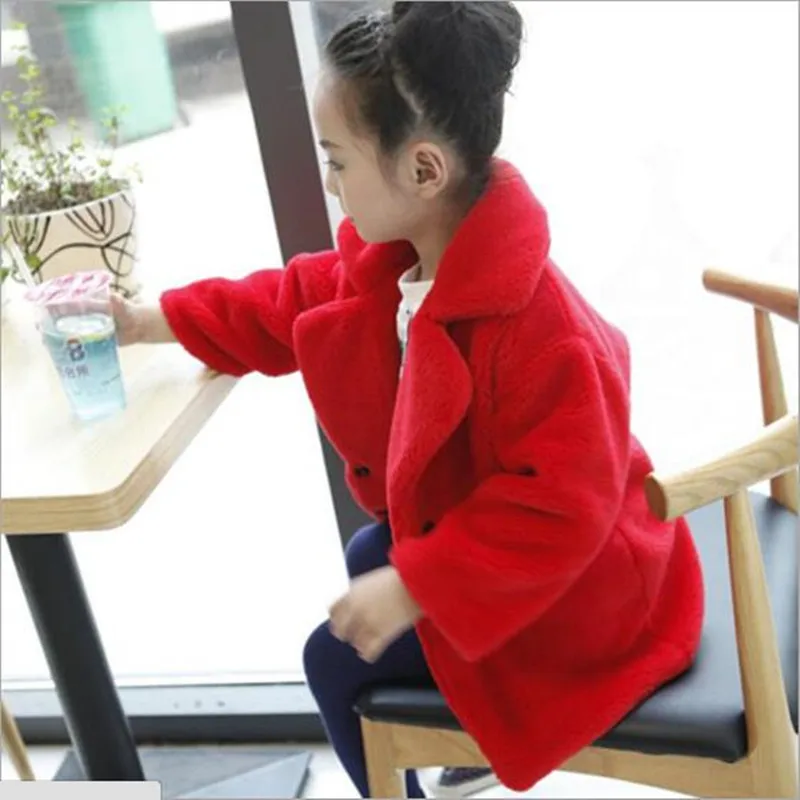 Детские парки осень-зима 2019 детское праздничное флисовое пальто из