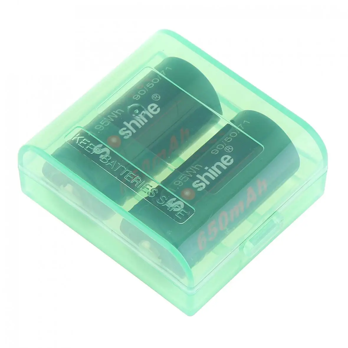 4 шт. Soshine RCR 123 3V 650mAh литий ионная аккумуляторная батарея коробка и