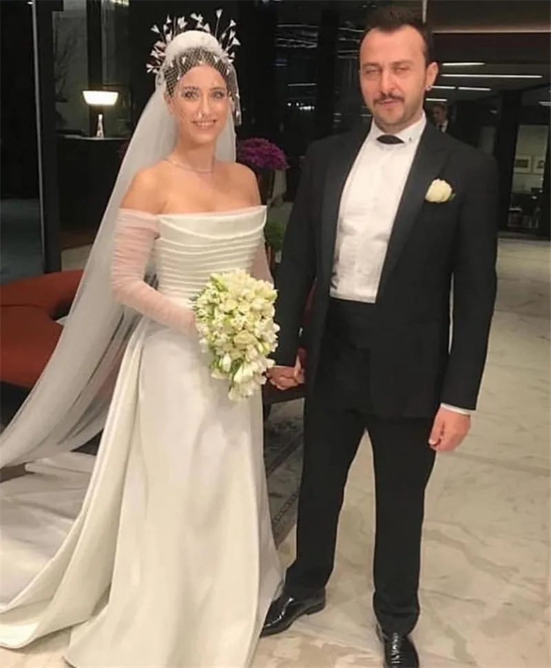 Великолепные Свадебные платья Русалочки с длинным рукавом 2019 сексуальное