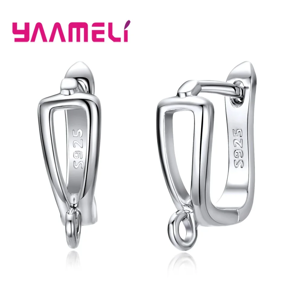 Женские серьги из серебра 925 пробы с аксессуарами | Украшения и аксессуары