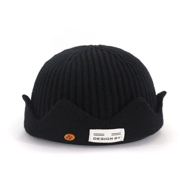 Black New Riverdale Jughead Jones Cosplay Beanie Hat Crown Knitted Cap Riverdale Knitted Cap Cosplay Five Colors Crown Gift Halloween - Цвет: Black