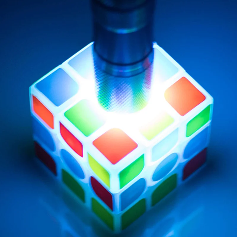 3x3x3 cubo тканевые светящиеся Синие Кубики детские развивающие игрушки