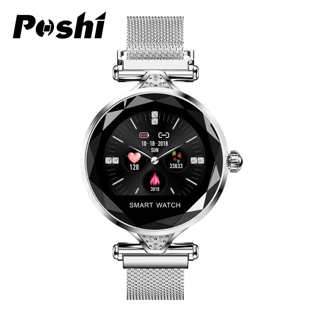 

Smart Watch Women Bluetooth Digital Watch Sport Waterproof Remote Camera Pedometer Stainless Steel Women Watches reloj relogio