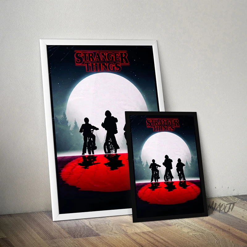 Cool Stranger Things Posters Wall Art Printed Canvas Painting For Room Decoration Decor Picture | Дом и сад