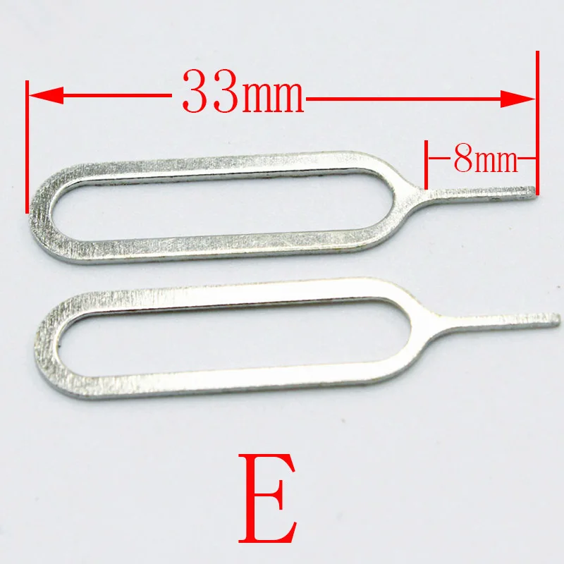 20Pcs/lot Metal Universal Sim Card Tray Pin Ejecting Removal Needle Opener Ejector For Mobile phone | Мобильные телефоны и