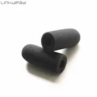 Качественный плотный мягкий Поролоновый микрофон Linhuipad 10 мм, чехол для микрофона на ветровое стекло, подходит для гарнитуры с искусственными деталями Дэвида Кларка, микрофон 10 шт.лот