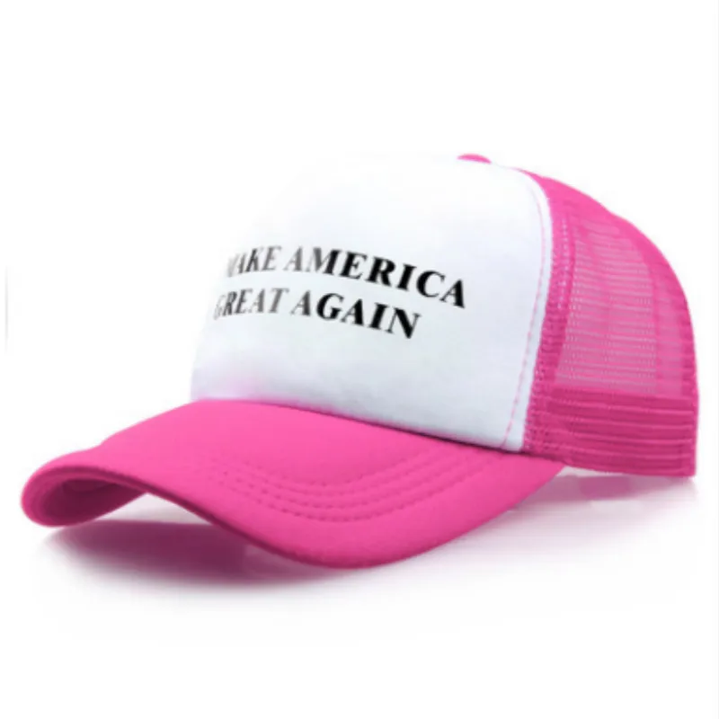Женская и Мужская винтажная бейсболка MAKE AMERICA GREAT New Summer дышащая сетчатая в стиле