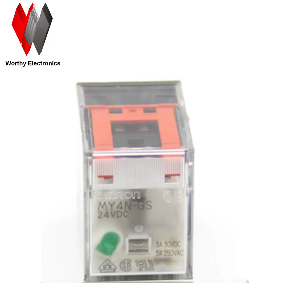 

wholesale 10pcs/lot relay MY4N-GS-24VDC