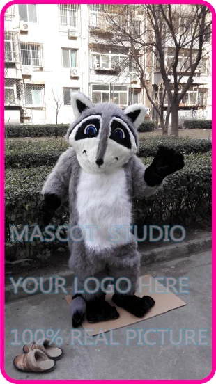 Костюм талисман Рики енот маскарадный костюм тематический карнавальный mascotte