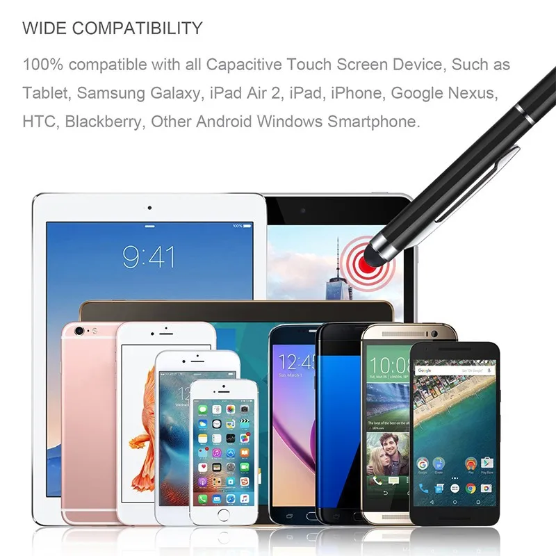 Новинка емкостный стилус для сенсорного экрана телефона планшета ПК IPhone IPad Air 2019