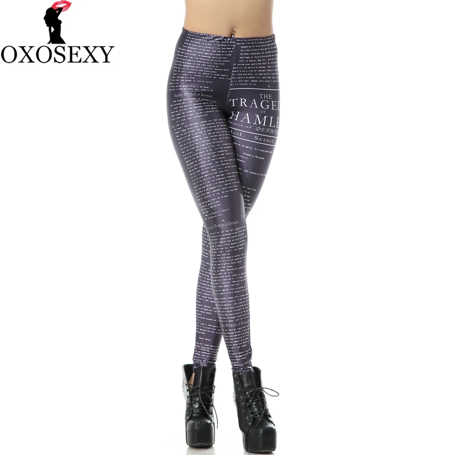 Бренд лето осень весна сексуальные леггинсы Гамлет изделия цифровые Легинсы