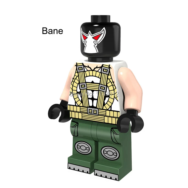 30Pcs Super Heroes Bane Clan of the Cave Batman Beast Boy Mini Bricks Action Building Blocks Children Collection Gift Toys PG078 | Игрушки и