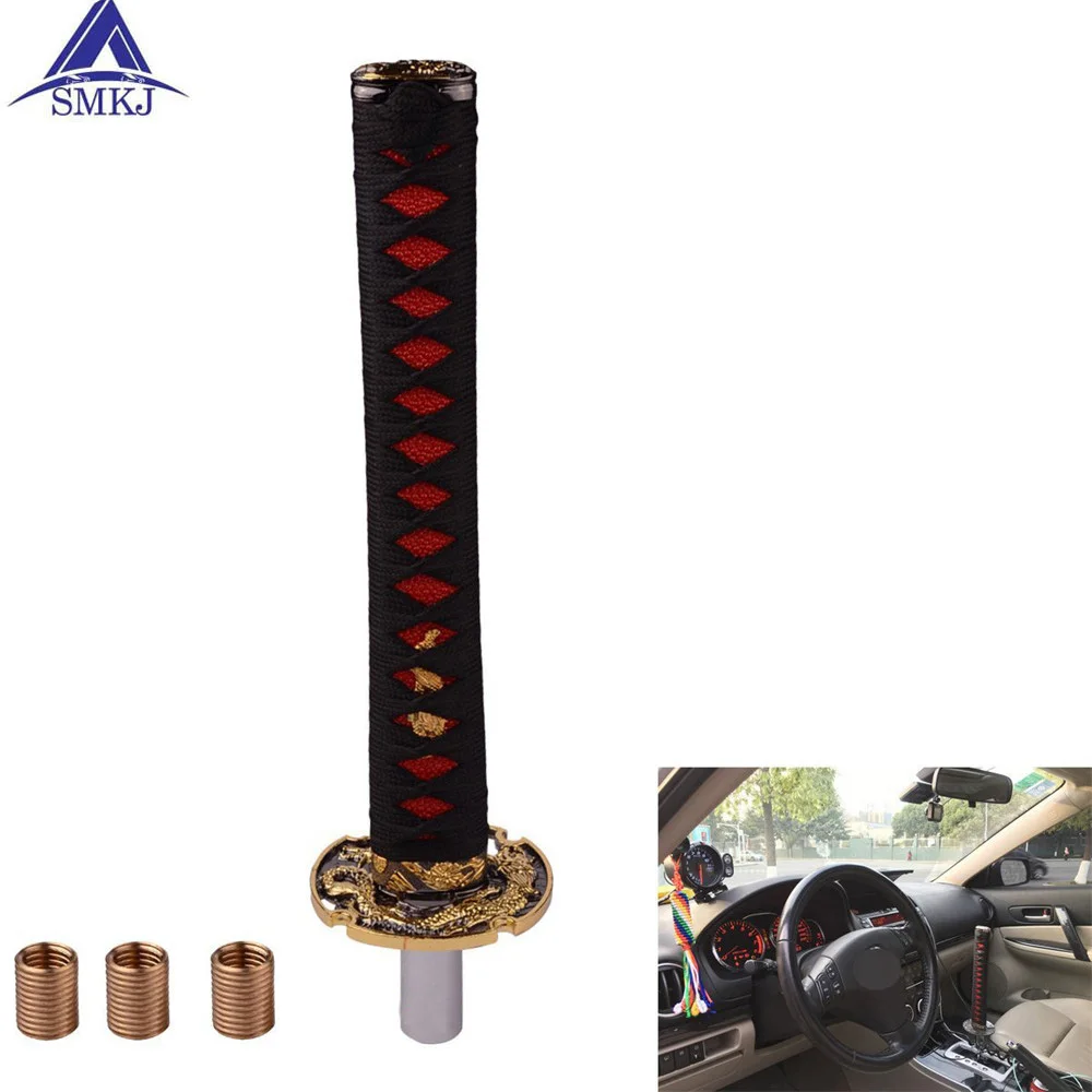 

Newest Samurai Sword Shift Knob Shifter Metal Weighted Sport Racing Manual Transmission Handle Gear Shift Knob Palanca de cambio
