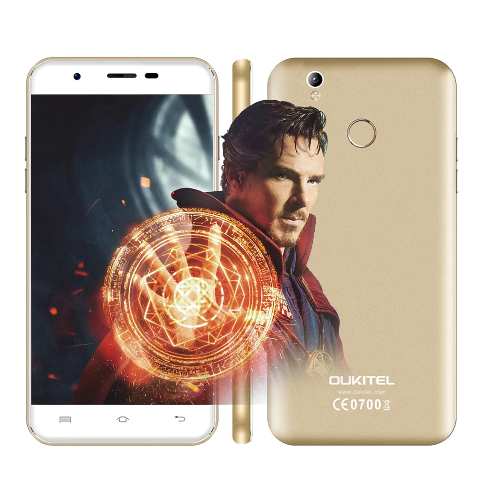 Оригинал OUKITEL U7 Плюс 4 Г/U7 Pro Сотовый Телефон MT6737 Quad Core Отпечатков Пальцев Смартфон