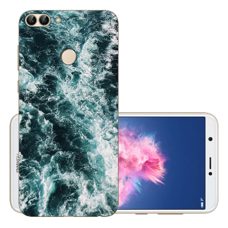 LHY CROWNPRO для huawei P умный чехол, Мягкий ТПУ силиконовый чехол, P умный чехол, чехол для телефона для Coque huawei P Smart Capa Enjoy 7S - Цвет: LHY