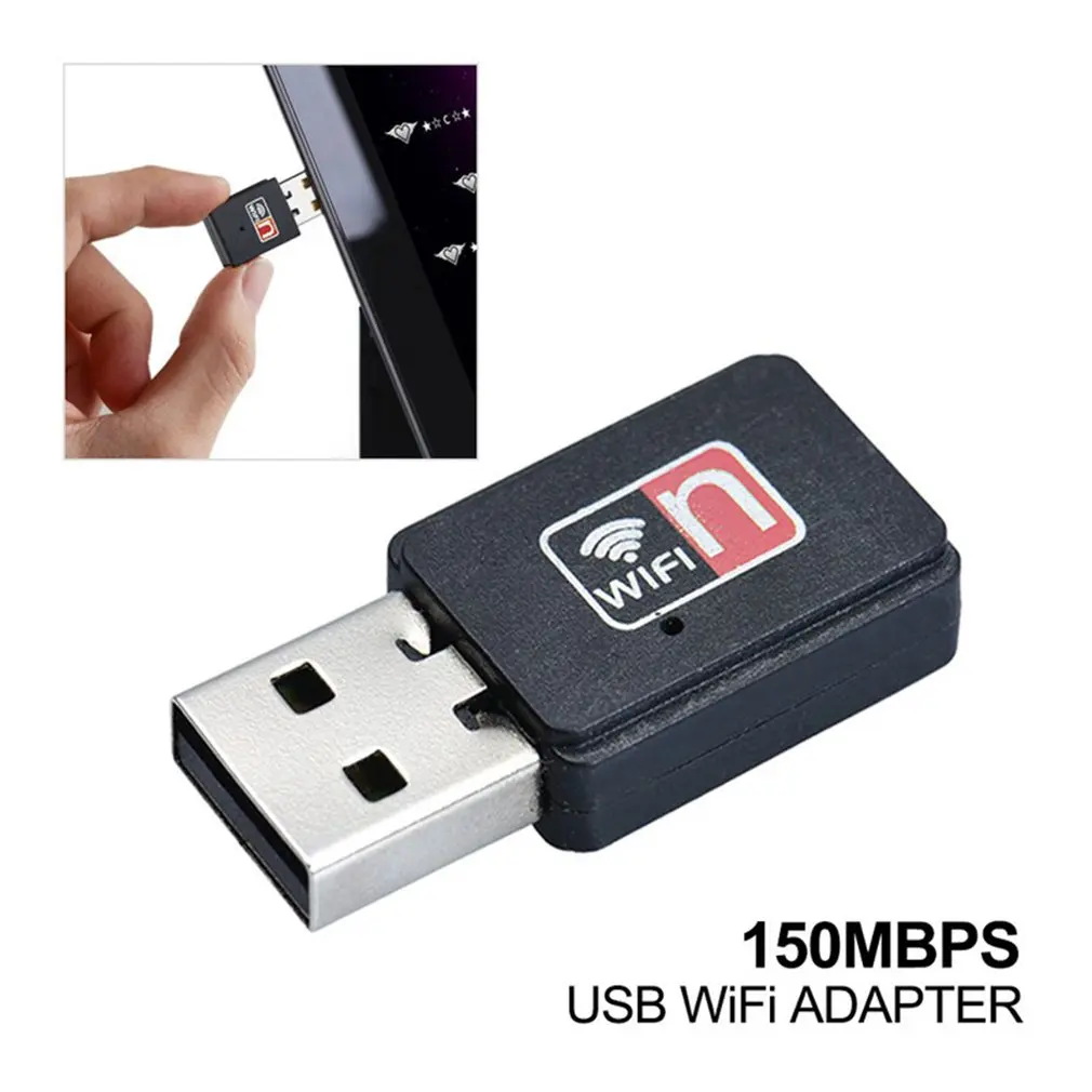 Портативный мини 150 Мбит/с MT7601 USB Wifi беспроводной адаптер 802,11 B/G/N сетевая карта LAN Dongle высокая производительность