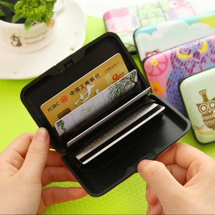 Новый дизайн милый чехол для карт ключей держатели банковских кредитных