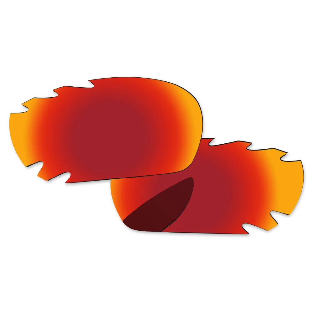 Papaviva Fire Red зеркальные поляризованные Сменные линзы для Jawbone оправа