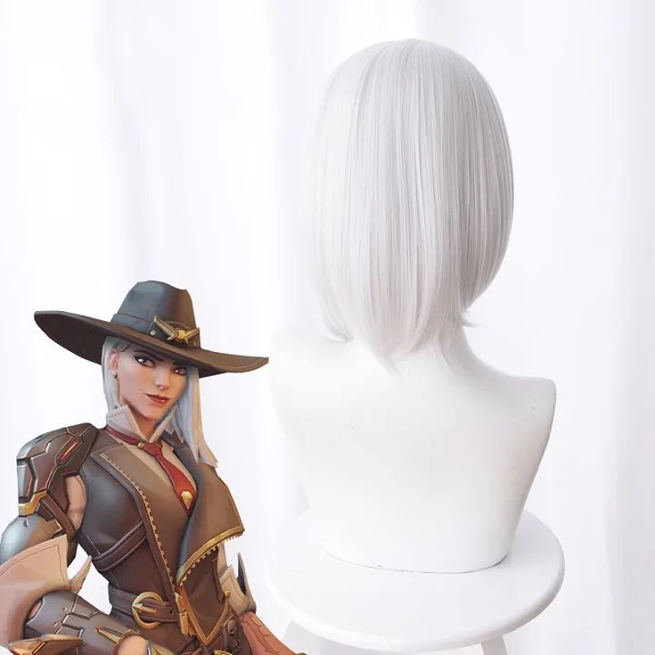 Overwatch Эш косплей парик |