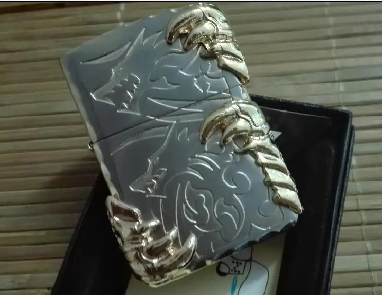 Металлическая непродуваемая керосиновая Зажигалка chapter 3 claw dragon stick не содержит