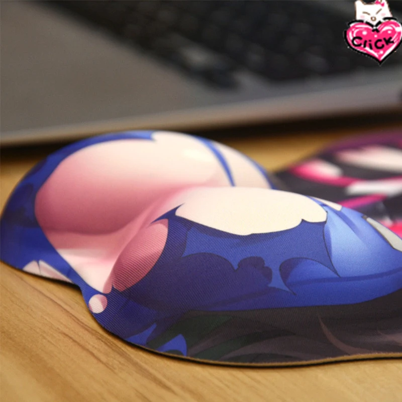 D. VA аниме 3D Oppai коврик для мыши подставка для запястья