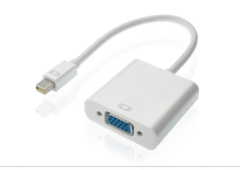 Для MacBook Air Pro iMac Mac Thunderbolt мини порт дисплея Порт Mini DP к VGA Кабель адаптер 1080P