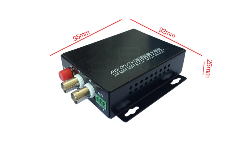 Высококачественные двухканальные волоконно-оптические преобразователи HD CVI для
