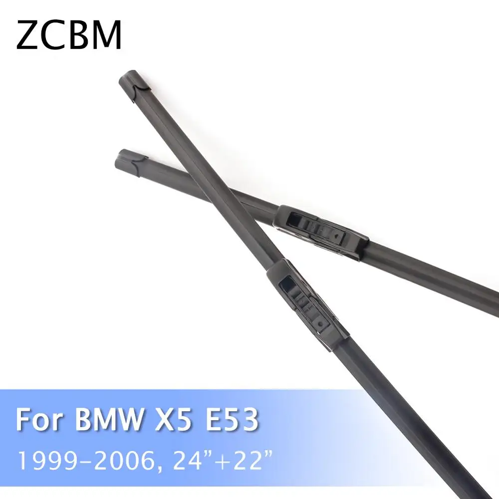 ZCBM щетка стеклоочистителя для BMW X5 E53 1999 2000 2001 2002 2003 2004 2005 2006 тип крючка передние
