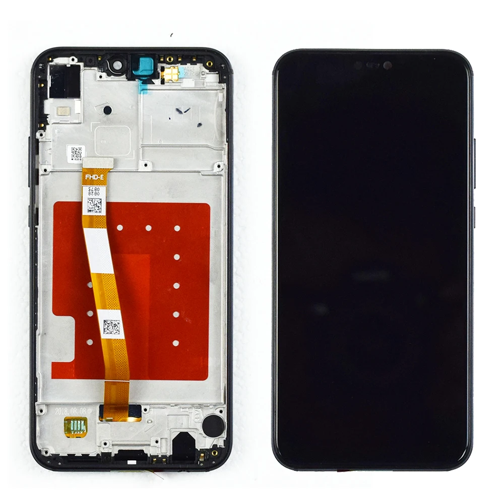 Оригинальный ЖК дисплей 2280*1080 с рамкой для HUAWEI P20 Lite экран ANE LX1 Nova 3e|Экраны